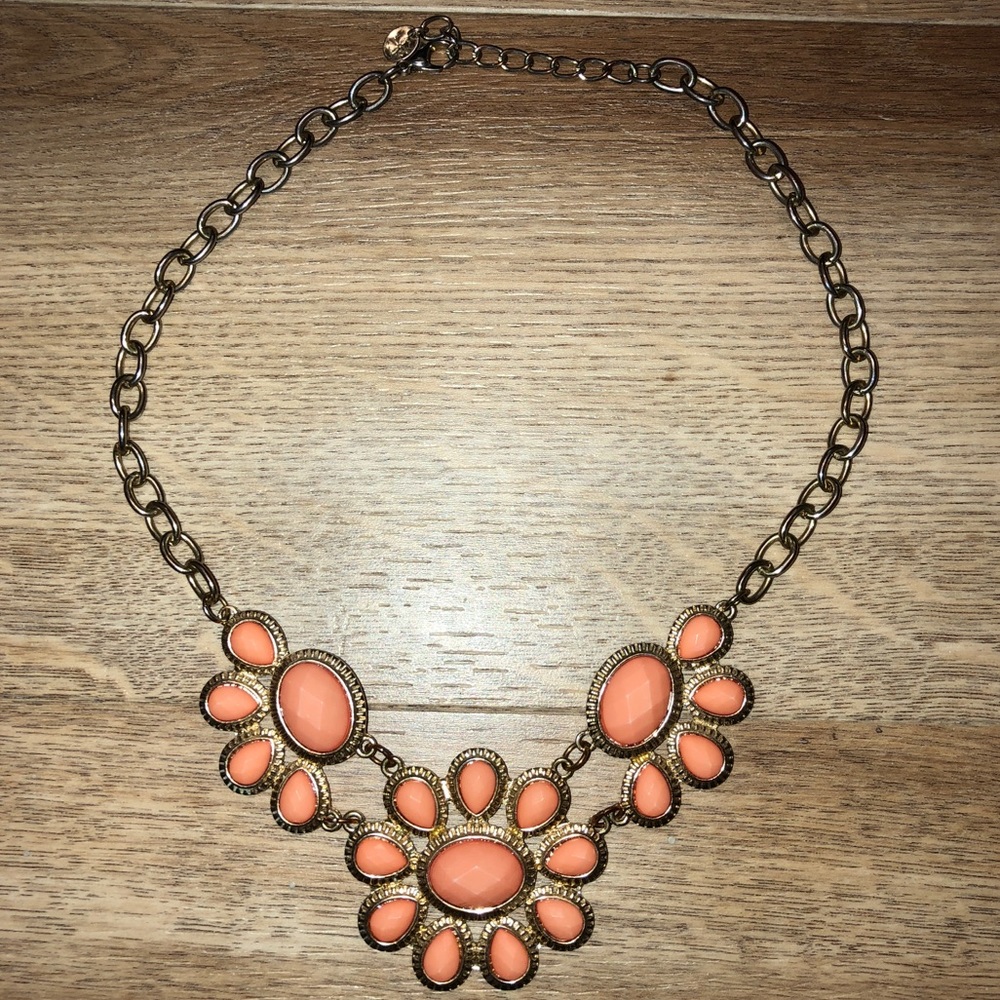 Coral Statement Necklace